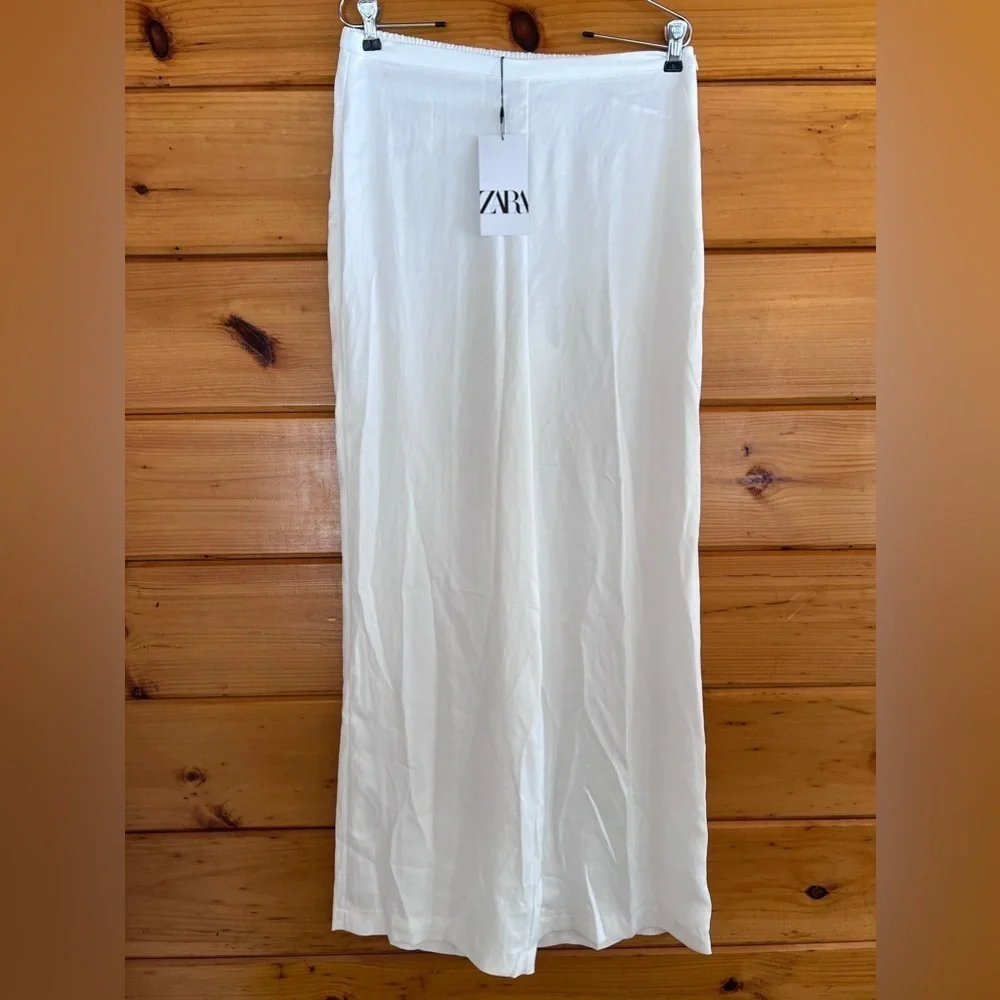 ZARA PALAZZO PANTS M - Picture 6 of 6